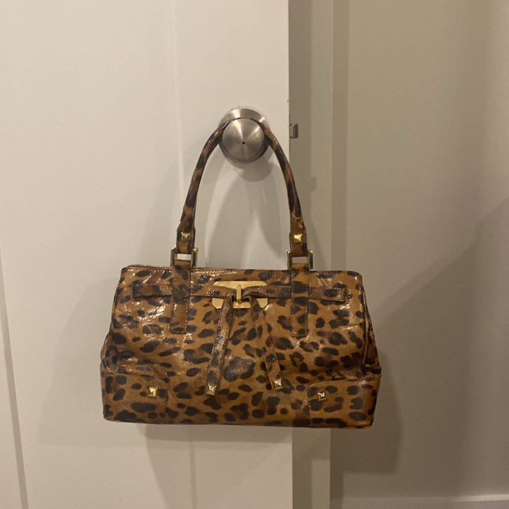 Stuart Weitzman Cheetah Print - Great Bag, One Sm… - image 2